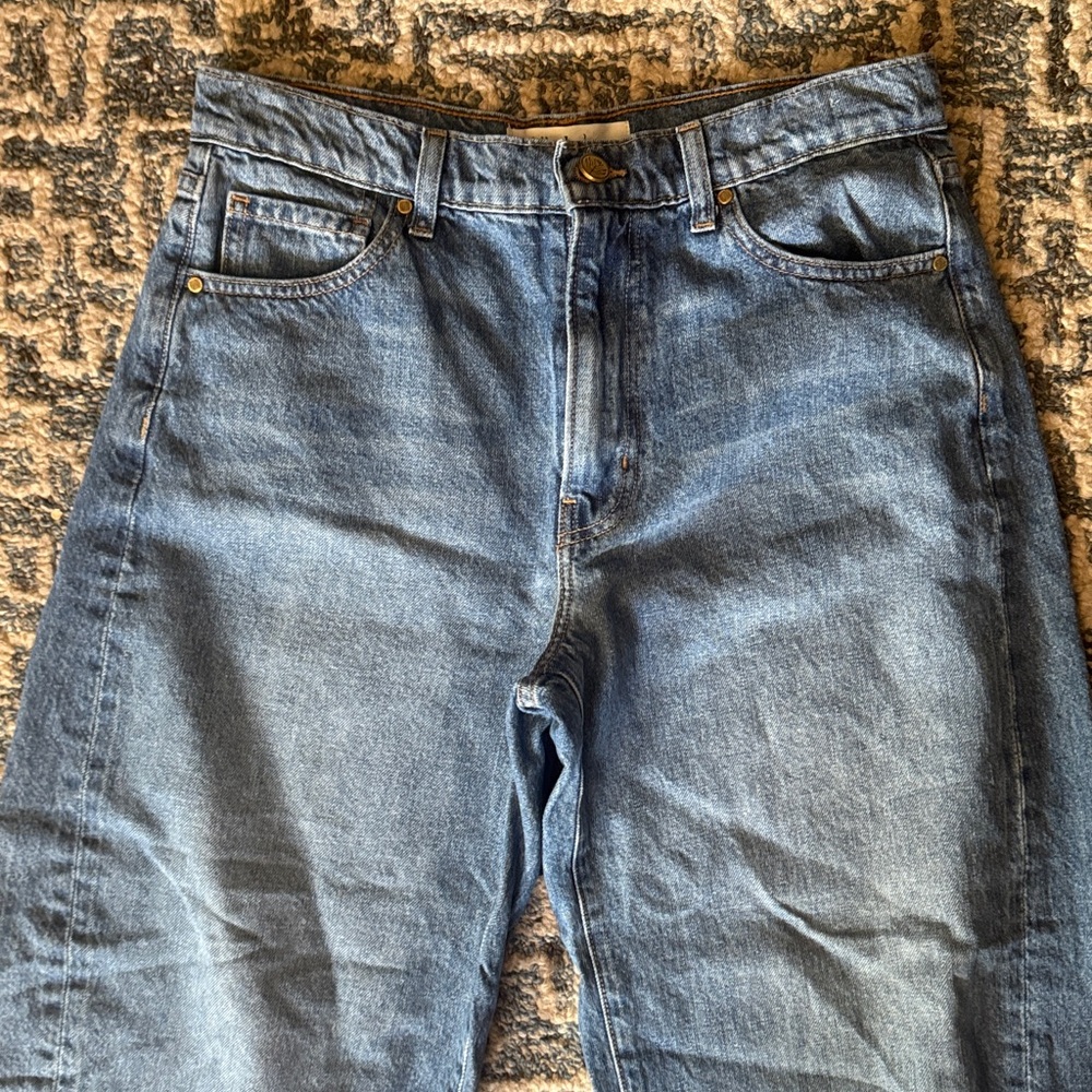 $278 NElle Atelier the Lily jeans size 27 - Picture 2 of 9